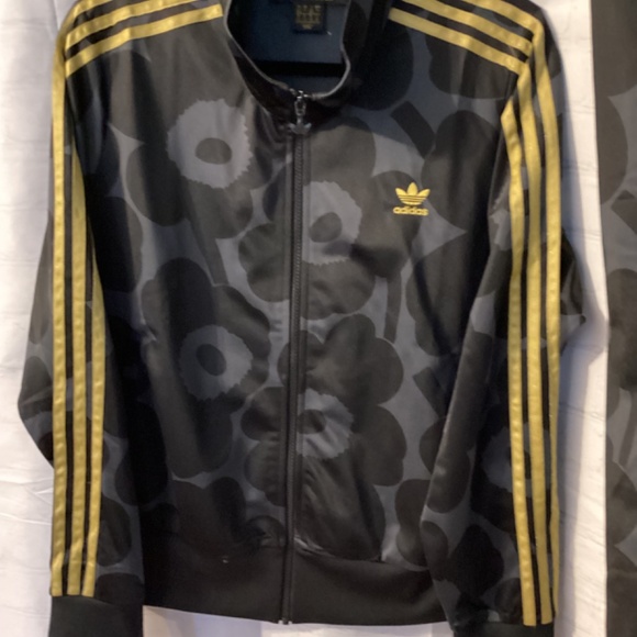 ADIDAS MARIMEKKO TRACK JACKET PANTS SET (NWOT)(JACKET-1XL) (PANTS-L) - Picture 2 of 15